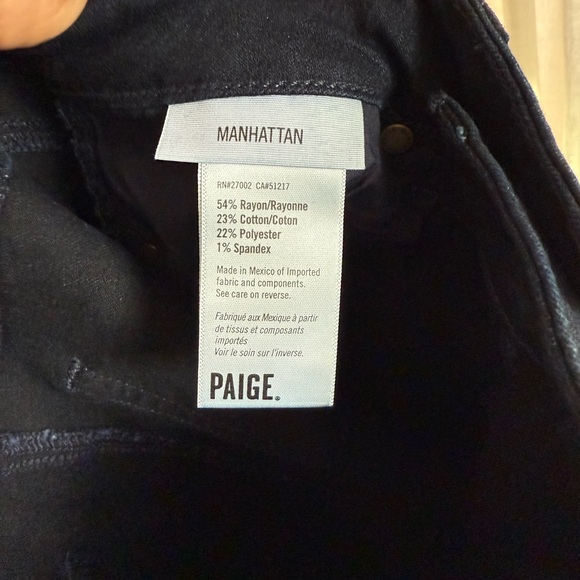 Paige Manhattan Slim Boot Cut mid rise size 29 - Picture 7 of 9